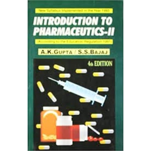 Introduction To Pharmaceutics Ii 4Ed (Pb 2022...