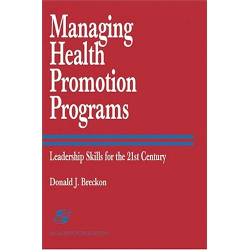 Managing Health Promotion Programs 