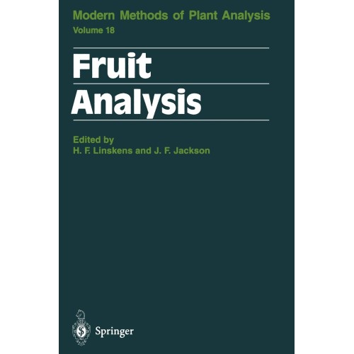Fruit Analysis Modern Methods Of Plant Analys...