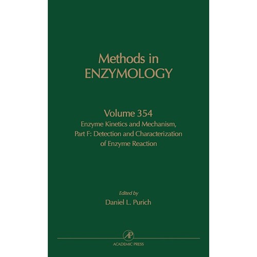 Methods In Enzymology Vol 354 Enzyme Kinetics...