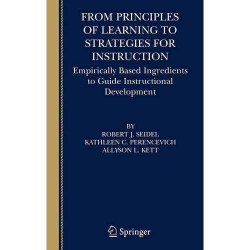 From Principles Of Learning To Strategies For...