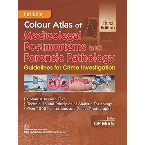 Parikhs Colour Atlas Of Medicolegal Postmorte...