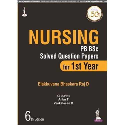 NURSING PB BSC SOLVED QUESTION PAPERS FOR 1ST YEAR