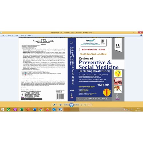 REVIEW OF PREVENTIVE & SOCIAL MEDICINE (INCLUDING BIOSTATISTICS)