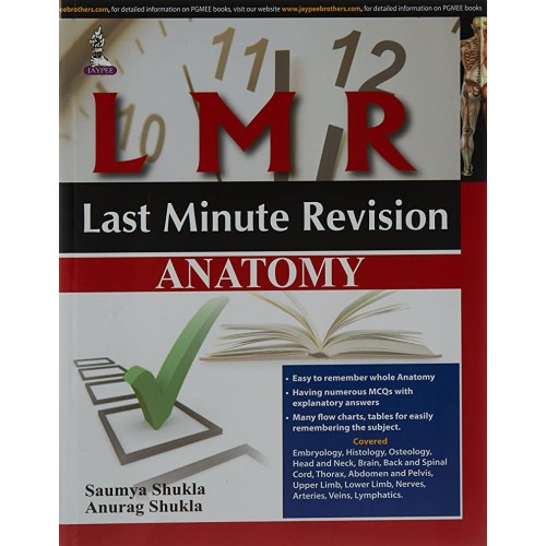LMR:LAST MINUTE REVISION ANATOMY