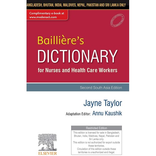 Bailliere's Nurses' Dictionary for Nurses and...